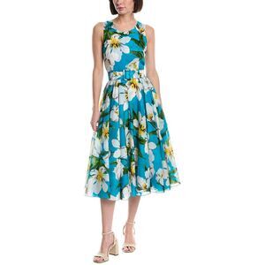 Samantha Sung Womens  Aster Midi Dress